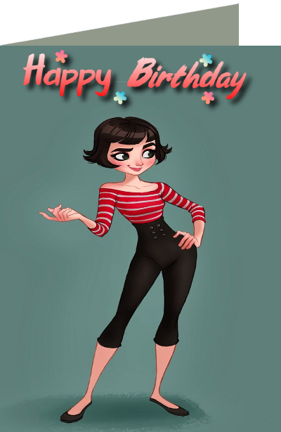 free birthday-cards-female